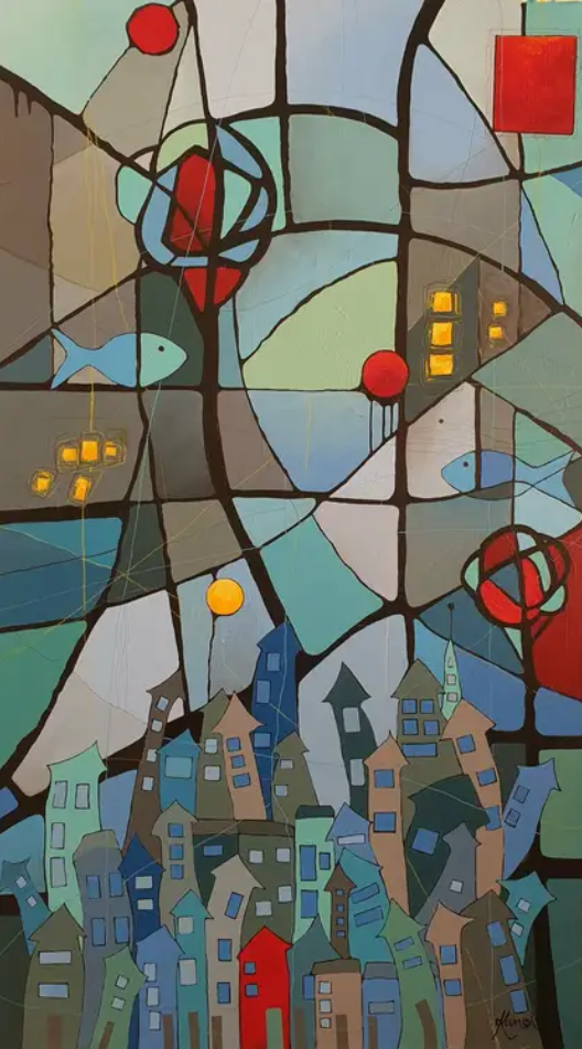 Blue Fish of Cities and Dreams - The Red House